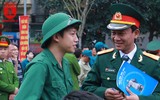 Những hình ảnh xúc động trong lễ giao quân ở Hà Nội